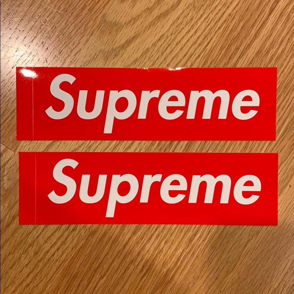 Supreme Bogo Stickers